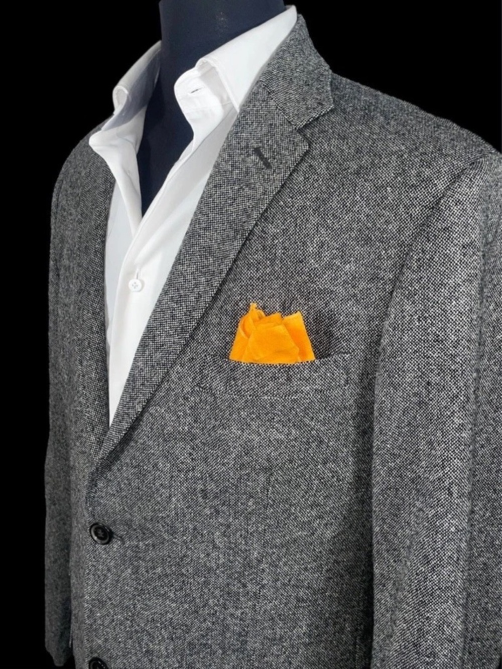 FALL READY BILLY REID DONEGAL TWEED SPORT COAT SZ 42 ITALY